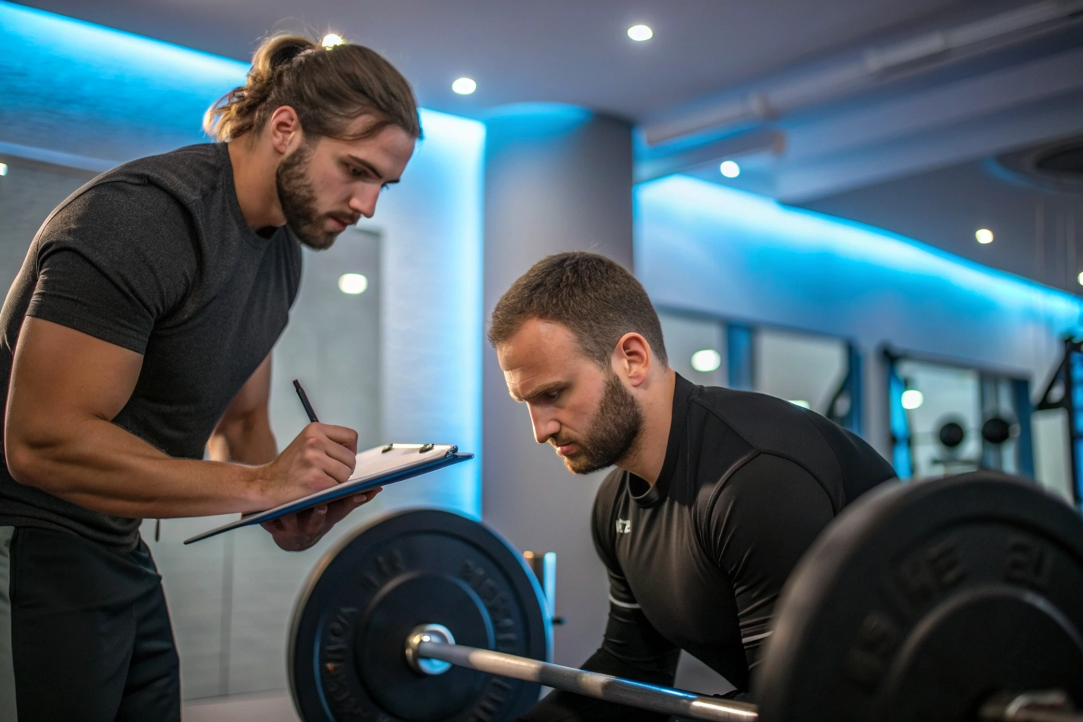 Certified personal trainer Coral Springs — one on one strength training session at LetsVitalize